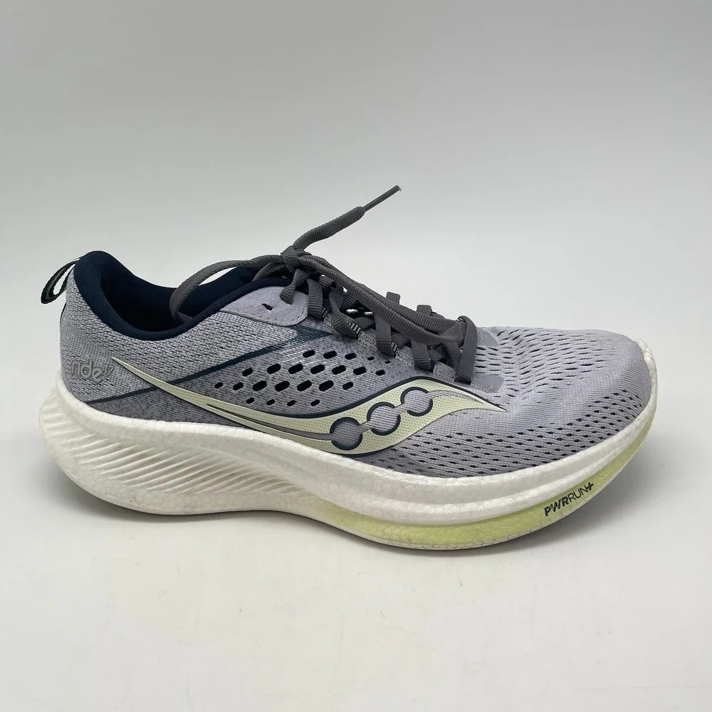 Saucony Sneakers Womens‎ 8.5 Ride 17 S10924-110 Purple Running Athletic Shoes